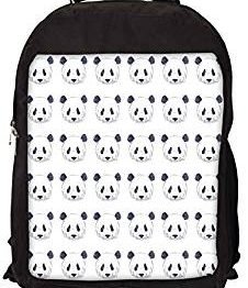 MOCHILA CON ESPACIO PARA LAPTOP MOTIVO PANDA