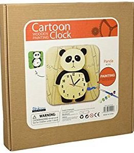 RELOJ PANDA KIT DIDACTICO DE MADERA