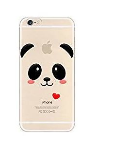 HERMOSO DISEÑO DE OSO PANDA EN CARCASA ULTRA FINA PARA IPHONE 6 Y IPHONE 6S