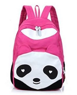 MOCHILA ESCOLAR PARA ADULTO DE OSO PANDA ROSA