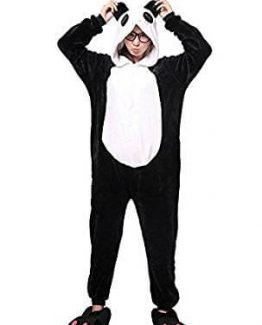 Disfraz de adulto tipo Pijama de Oso Panda