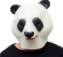 Mascaras de oso panda